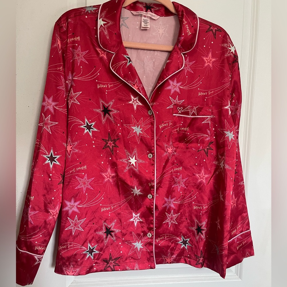 Victoria’s Secret silk pajama top
